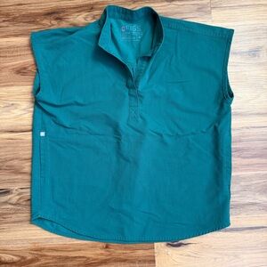 Figs Women’s Hunter Green Rafaela Scrub Top